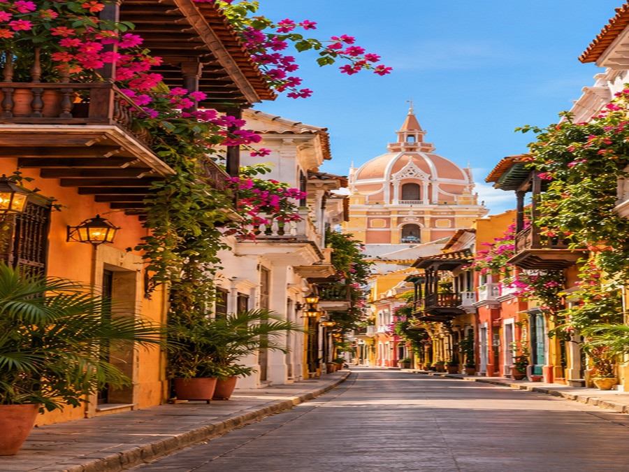 Ilustración turística de Cartagena